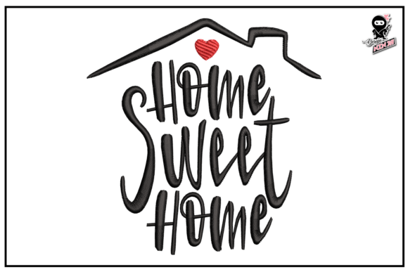Home Sweet Home Embroidery